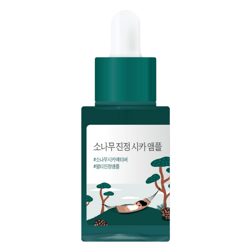 Round LAB Pine Calming Cica Ampoule 1.01 fl.oz / 30ml (วันหมดอายุ: 2026.11)