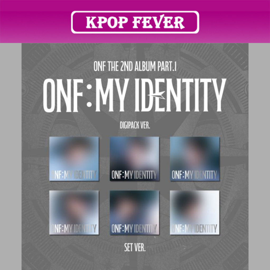 ONF - [ ONF: MY IDENTITY ] 2ND FULL ALBUM / DIGIPACK ver. (SET)