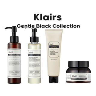 [Klairs] Gentle Black Collection: คลีนเซอร์ทําความสะอาดผิวหน้า, คลีนซิ่งออยล์ , คลีนซิ่งออยล์สด , น้ําตาลขัดหน้า