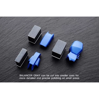 [GUNPRIMER] Balancer Gray (3 ชิ้น) / White (3 ชิ้น) แท่งขัดชนิดด้านจาก/แท่งขัดชนิดเงาจาก
