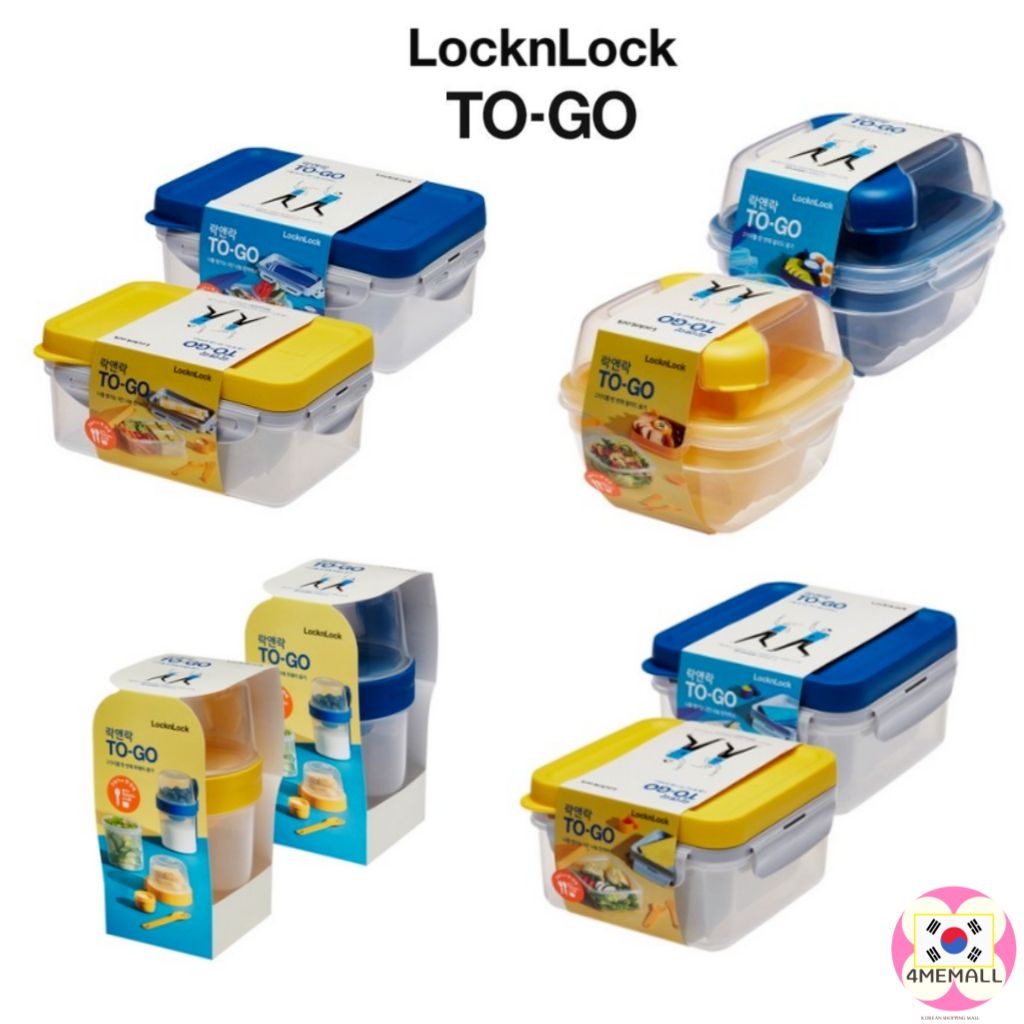 LOCK & LOCK Locknlock To Go Lunch Box Salad Box Food Box Picnic Box Lock & Lock