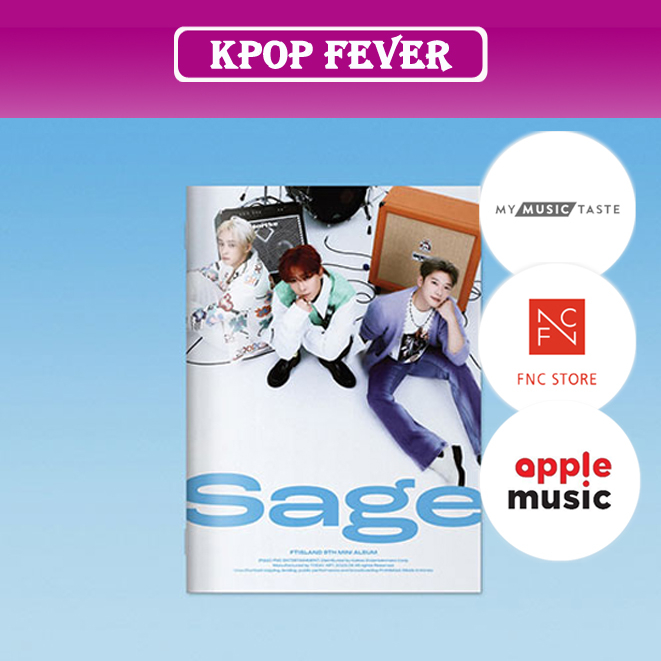 [ APPLE / FNC / MMT POB ] FTISLAND - 9TH MINI ALBUM [ Sage ]  FT ISLAND PHOTOBOOK PHOTOCARD SEALED