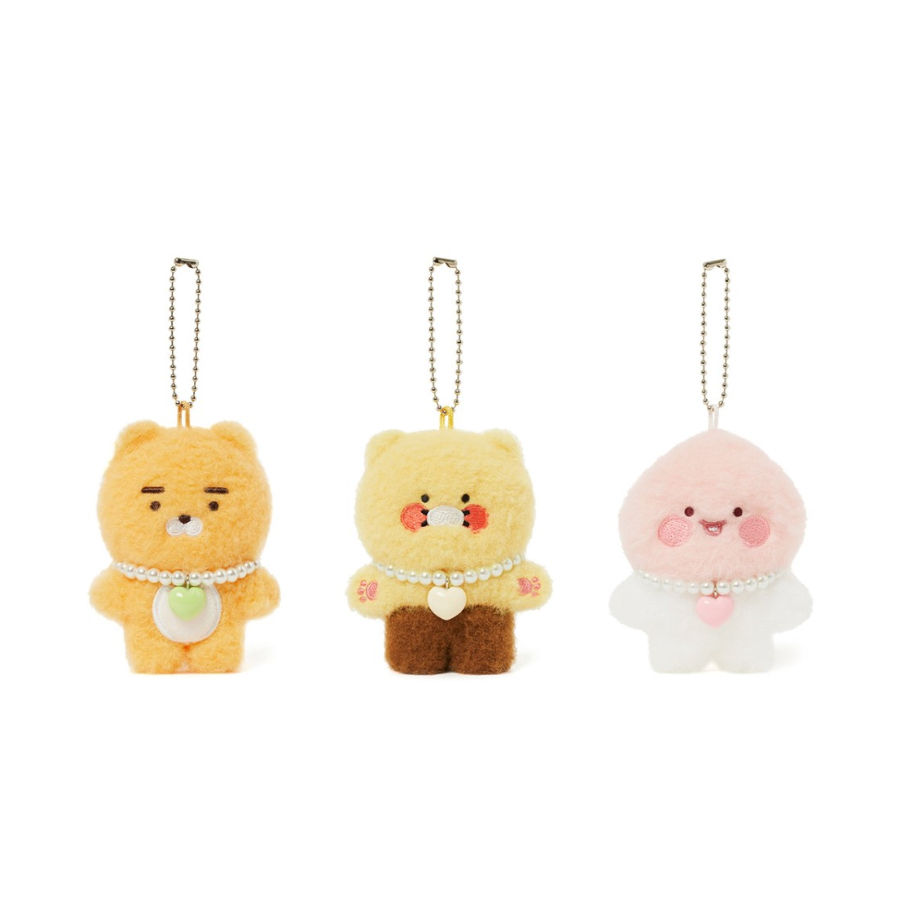 Kakao Friends พวงกุญแจ/Korea Character/ Little Apeach/Ryan/Chokersik