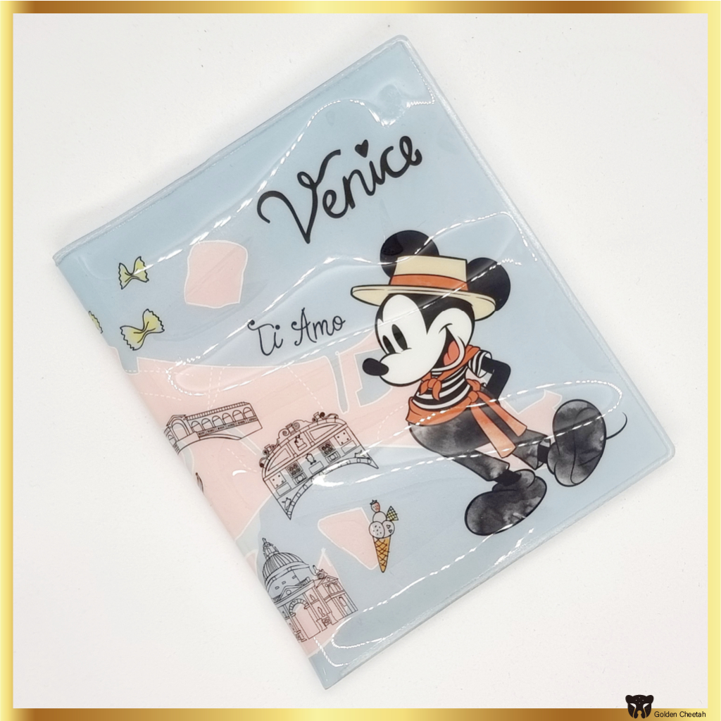 ปกหนังสือเดินทาง ลายดิสนีย์ มิกกี้เมาส์ พร้อมช่องใส่หนังสือเดินทางซ่อน