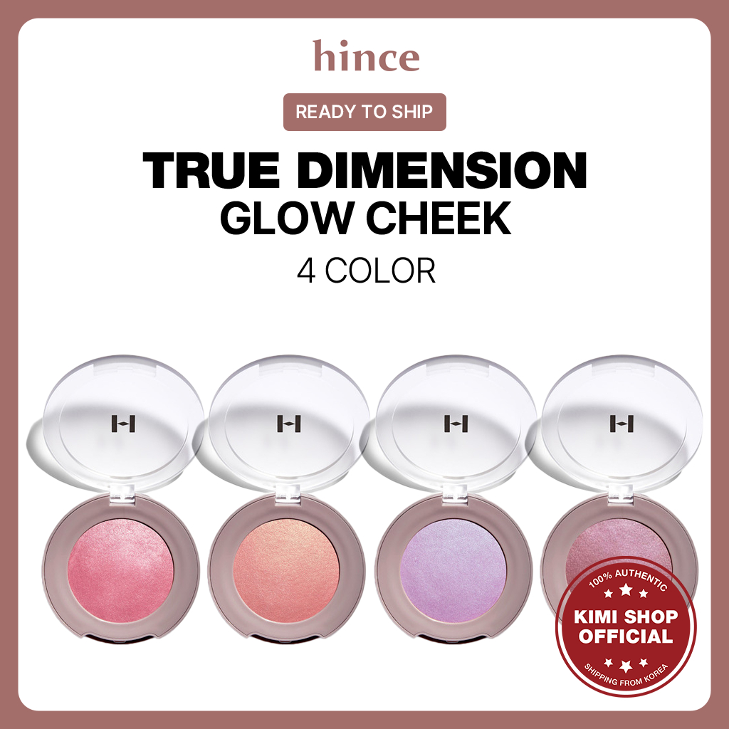 [hince] True Dimension Glow Cheek 4 Color Korean Blush