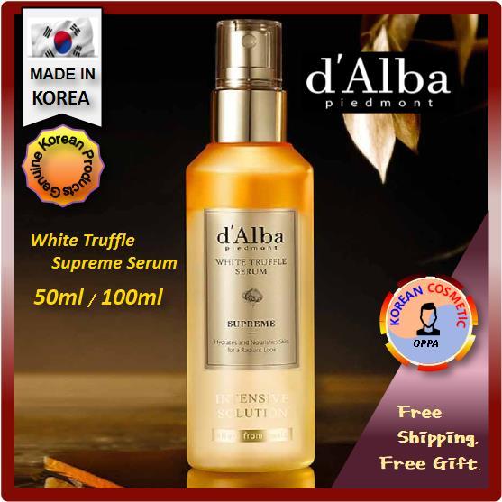 [ d'Alba ] white truffle supreme (prime) เซรั ่ มเข ้ มข ้ น + ของขวัญฟรี / d 'alba white truffle se