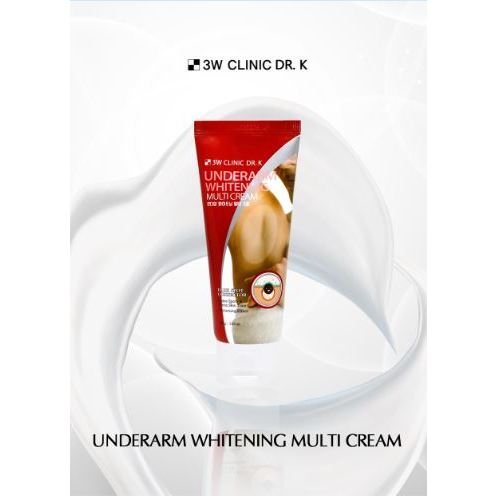 [3w Clinic] ครีมบํารุงผิวหน้า DR.K UNDERARM WHITENING MULTI CREAM