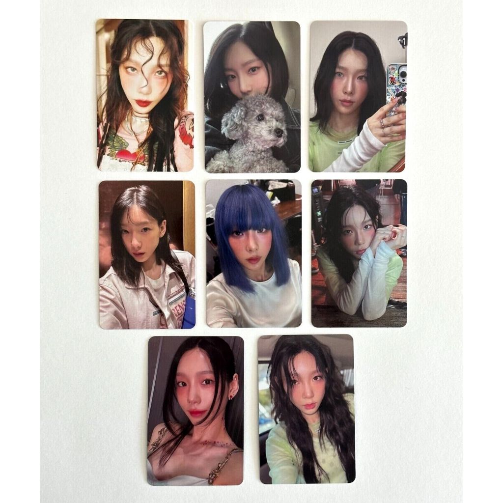 Snsd อัลบั้ม TAEYEON The 5th To.X To. สําหรับเด็กผู้หญิง X โฟโต้การ์ด อย่างเป็นทางการ