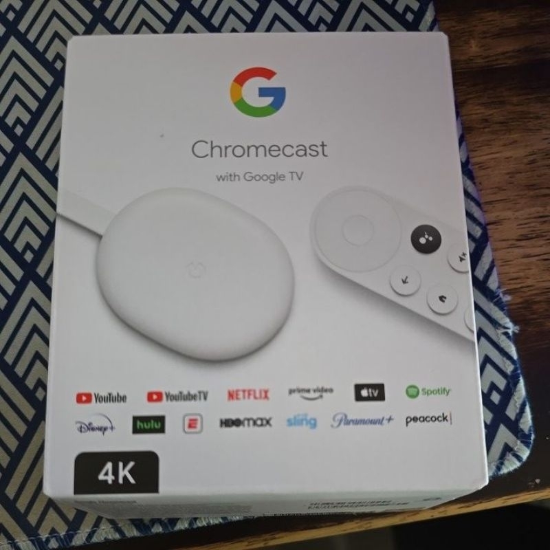 Google Chromecast with Google TV 4K (GEN 4) มือสอง อายุไม่เกิน 1 สัปดาห์