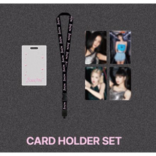 【สินค้าอย่างเป็นทางการ】[BACKSTAGE] Blackpink CARD HOLDER SET