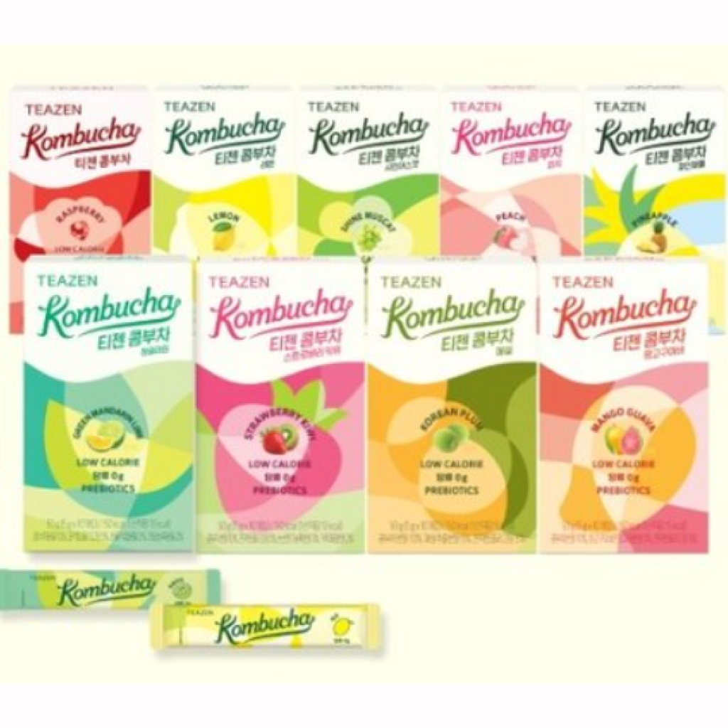 Teazen Kombucha Mango Guava 5g 10 ชิ้น 1 ชิ้น(8 ตัวเลือก)
