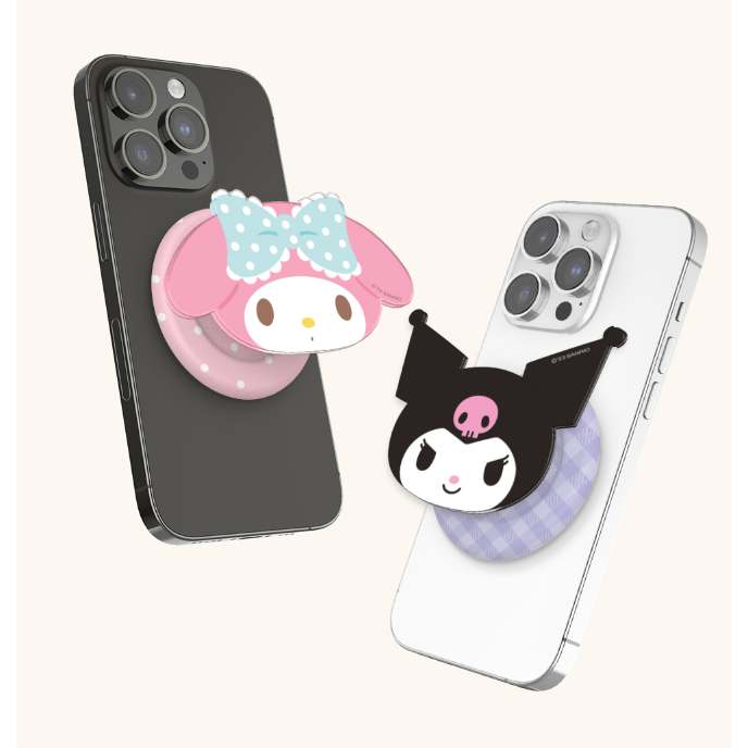 Sanrio ป๊อปซ็อกเก็ตแม่เหล็ก อะคริลิค สําหรับโทรศัพท์มือถือ