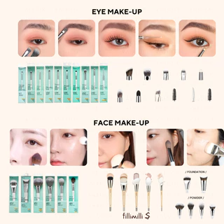 [Fillimilli] จัดส่งจากเกาหลี 🇰🇷✈️ Make Up Brush, Eyeshadow, Eye Make Up Brush, Brow & Eyelash, Base Make Up, Blush Foundation