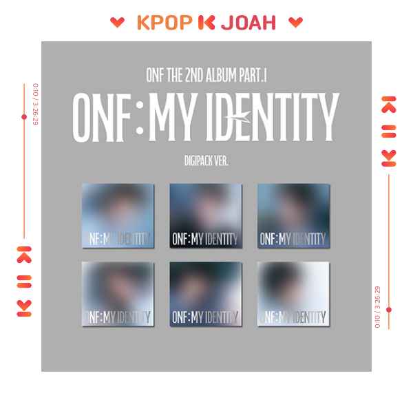 ONF THE 2ND ALBUM PART.1 [ONF : MY IDENTITY] DIGIPACK Ver. (19th Feb.2025)