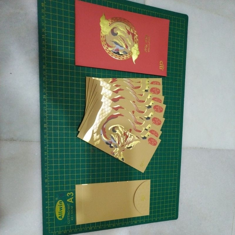 Citi ang Pao ซองแดง 8 ชิ้น มีฝาปิด