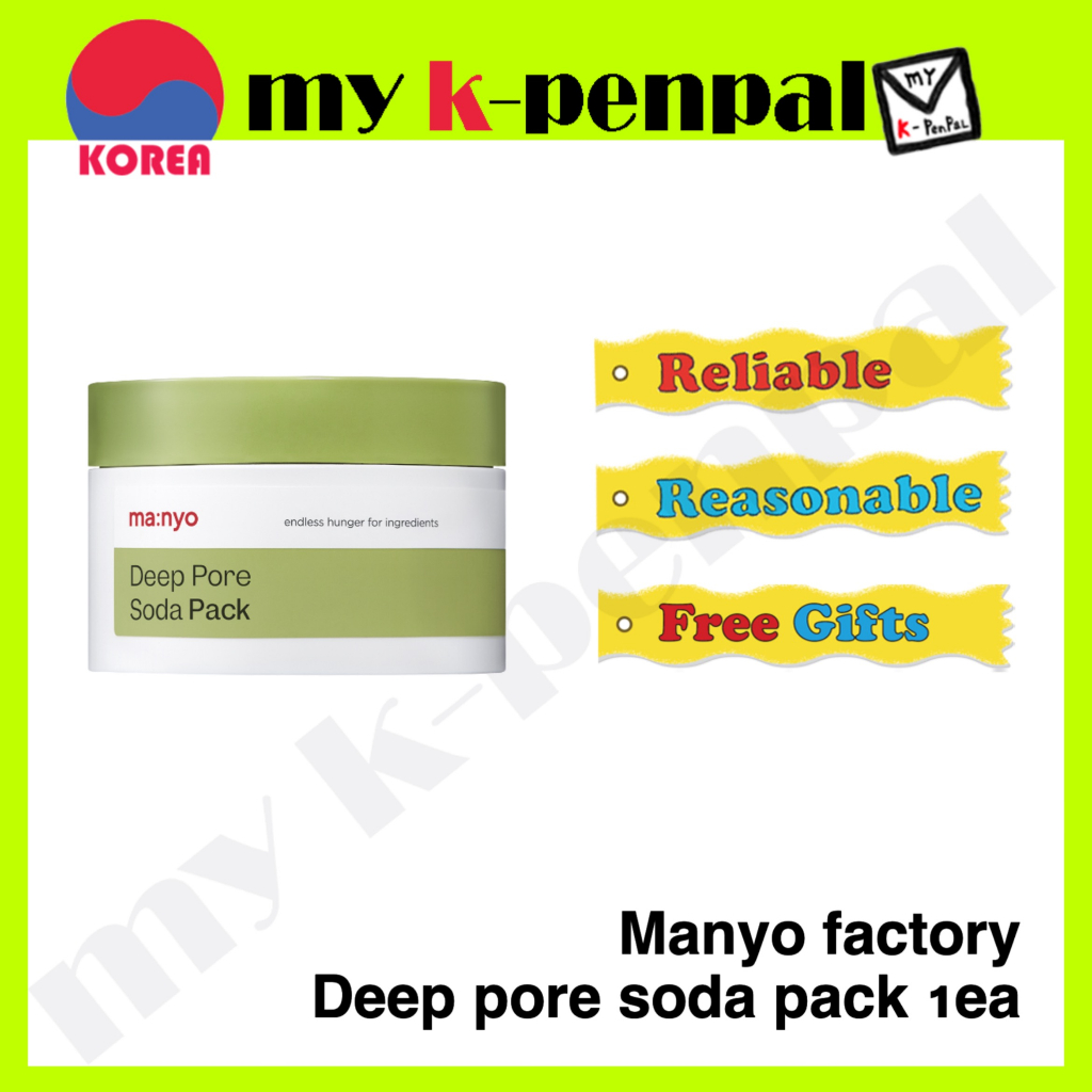 [manyo factory] Deep Pore Soda Pack / ส่งจากเกาหลี