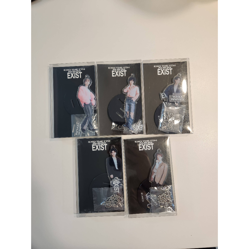 Exo EXIST EXOcial Club Cream Soda POP UP Store ชุดขาตั้งอะคริลิค อย่างเป็นทางการ