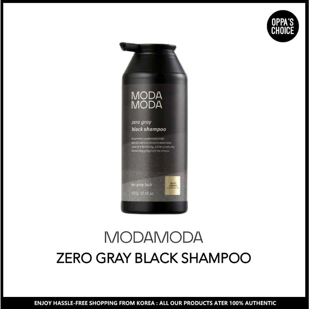 [NEW] MODAMODA ZERO GRAY BLACK SHAMPOO 300g