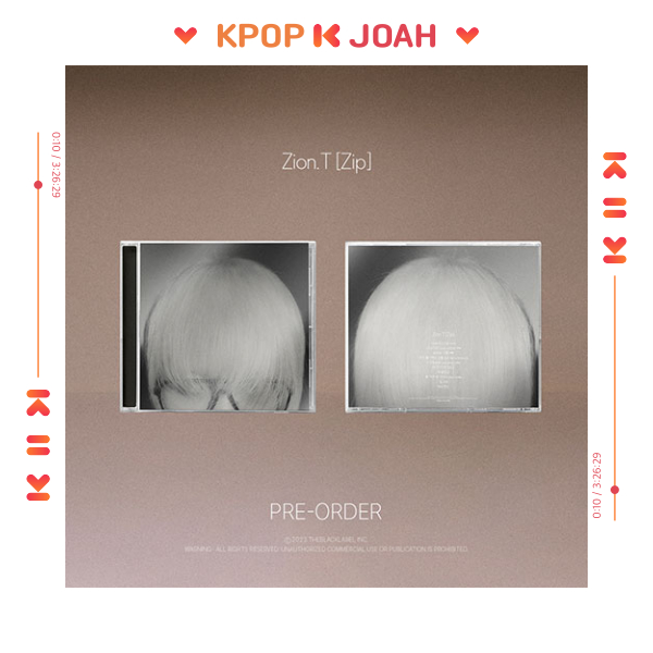 Zion.T [ZIP] 3rd FULL ALBUM (10th Jan.2024)