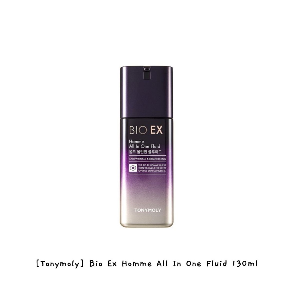 [Tonymoly] Bio Ex Homme All In One Fluid น้ํามันบํารุงผิวหน้า 130 มล. k-beauty