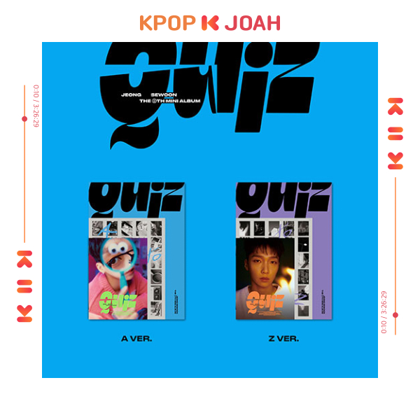 JEONG SEWOON [QUIZ] 6th MINI ALBUM (5th Jan.2024)