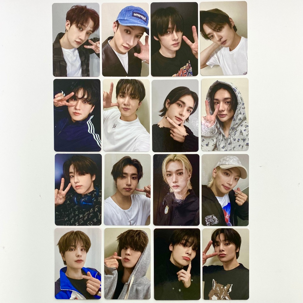 [OFFICIAL] SKZ STRAY KIDS ALBUM ROCK-STAR SOUNDWAVE LUCKYDRAW PHOTOCARD
