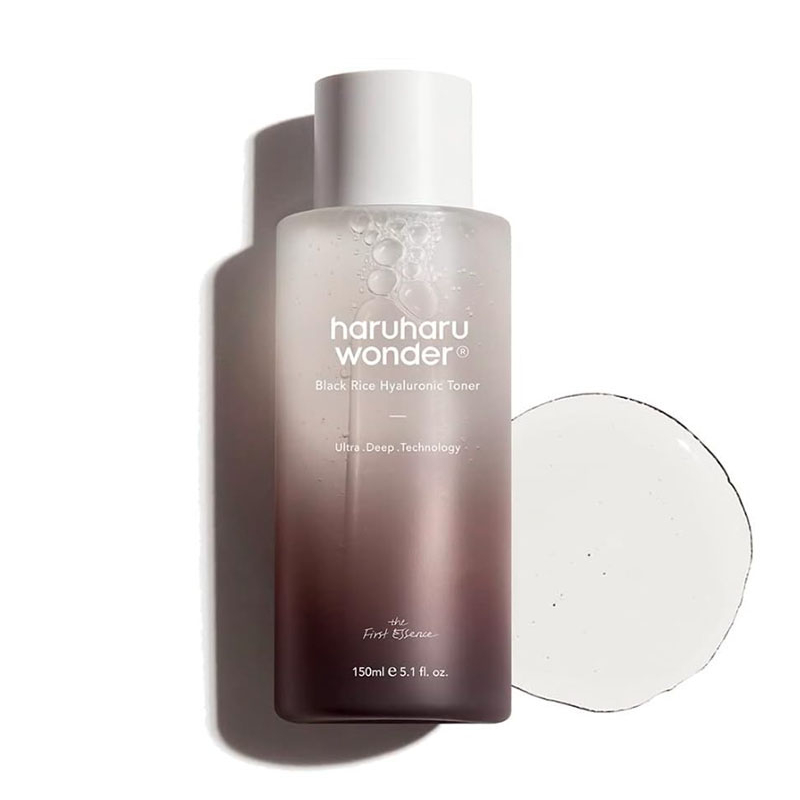 Haru Haru Wonder Black Rice โทนเนอร์ไฮยารูลอนิก 150 มล. K-Beauty