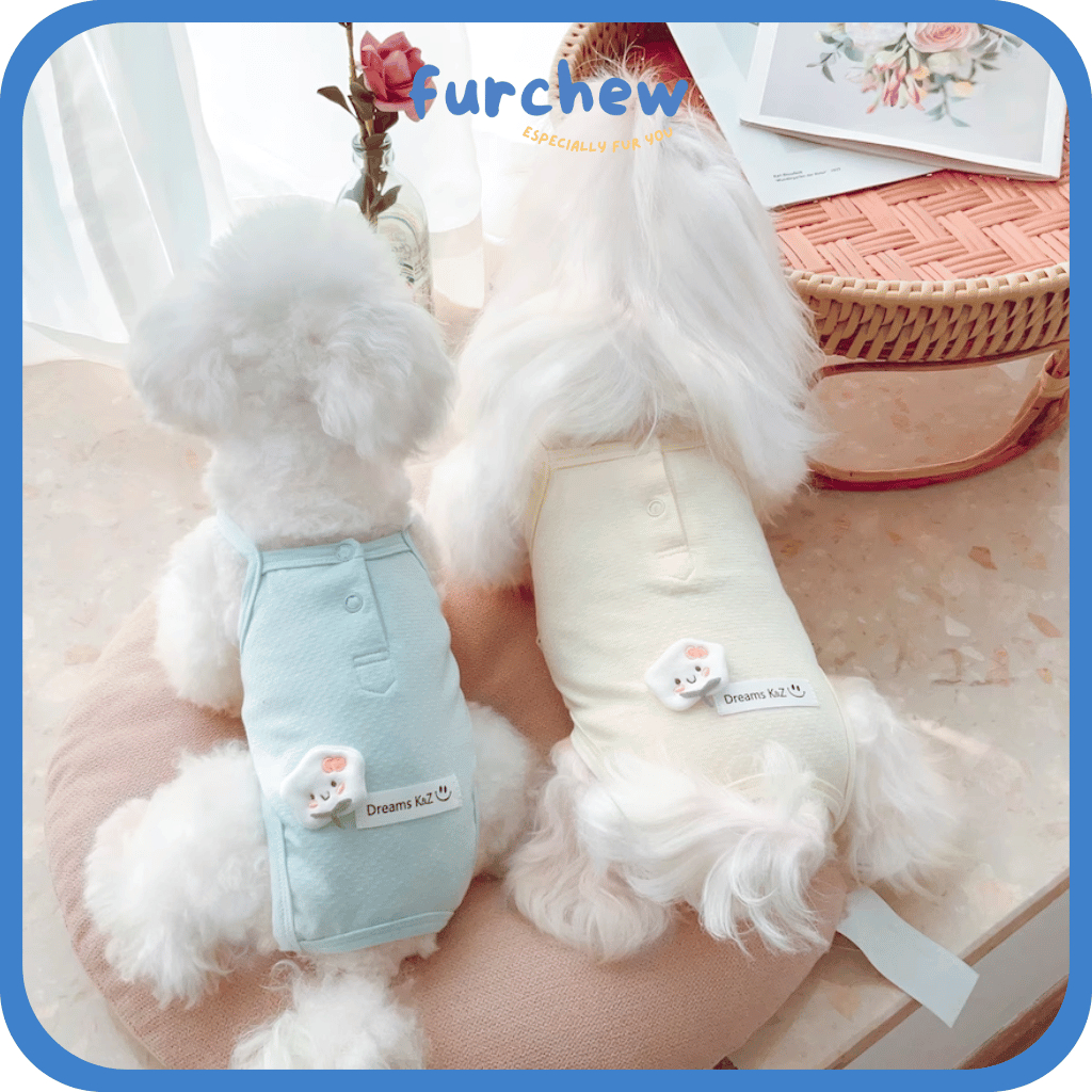 [SG] Pet Post Surgery เสื้อกล้าม Recovery Suit Garment - Protection, Nursing, Anti-Licking Clothes f