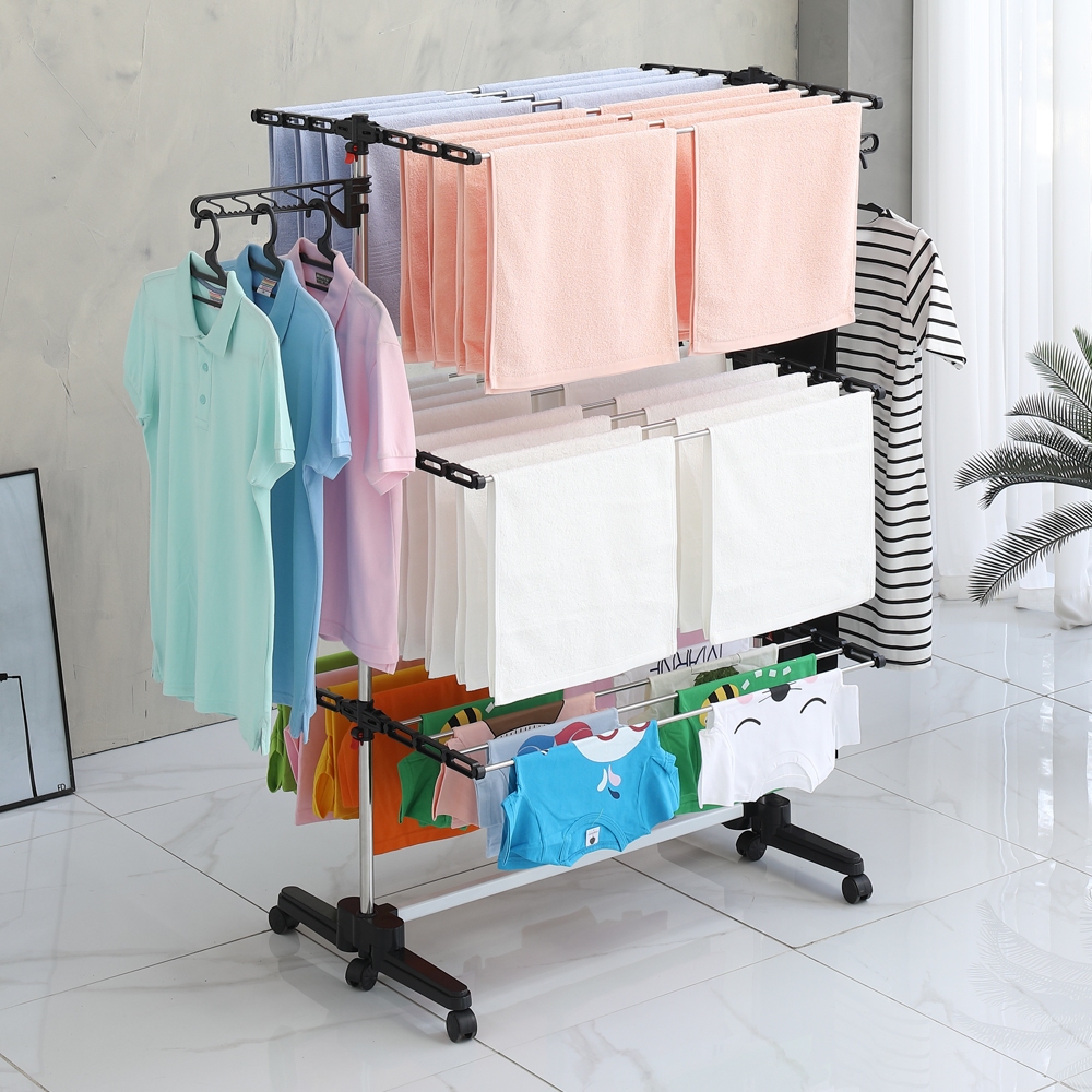 Comet ราวตากผ้า พับได้ ขนาดใหญ่พิเศษ แบบพกพา