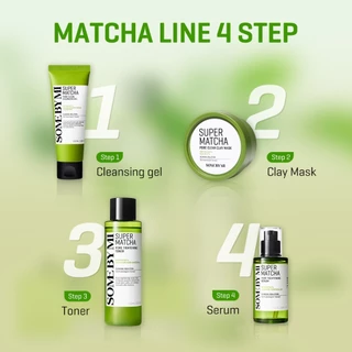 SOME BY MI Super Matcha Pore Tightening Serum [50ml], กระชับรูขุมขน, ควบคุมความมัน