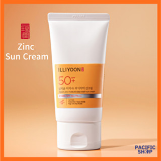 [ILLIYOON] ครีมกันแดด สังกะสี ทําความสะอาดง่าย 50 มล. (SPF 50+ PA+++)