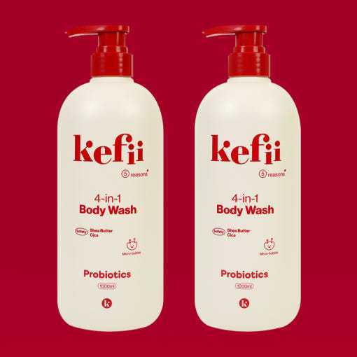 Kefii Made in Korea Baby & Kids 4-in-1 All-in-One Shampoo & Body Wash 1000ml