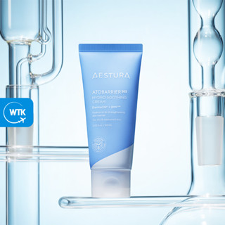 AESTURA Atobarrier 365 Hydro Soothing Cream 60ml - เติมเต็มผิวกระหายน้ําจากภายในอย่างล้ําลึก เย็นลง ผิวที่ถูกความร้อน และลดรอยแดง