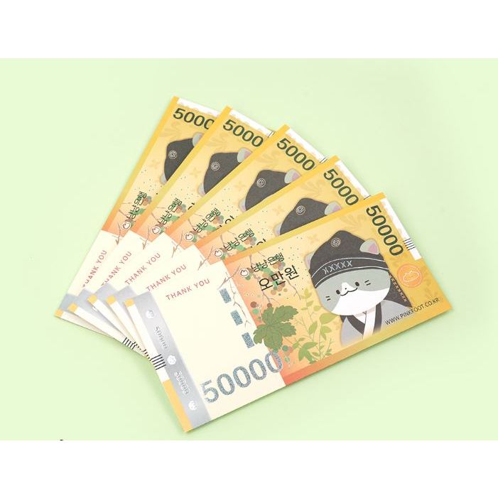 [ผลิตในเกาหลี] ซองจดหมาย แฮนด์เมด 5 ชิ้น