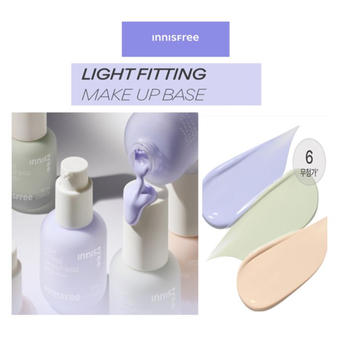 [innisfree ] Light Fitting Makeup Base -30ml