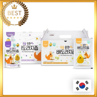 [LUSOL] Baby Food Pear &amp; Balloon Flower Juice 10 Pack น้ําผลไม้ ลูกแพร์ และลูกโป่ง อาหารเด็ก 10 แพ็ค│สําหรับเด็กวัยหัดเดิน ผลิตในเกาหลี