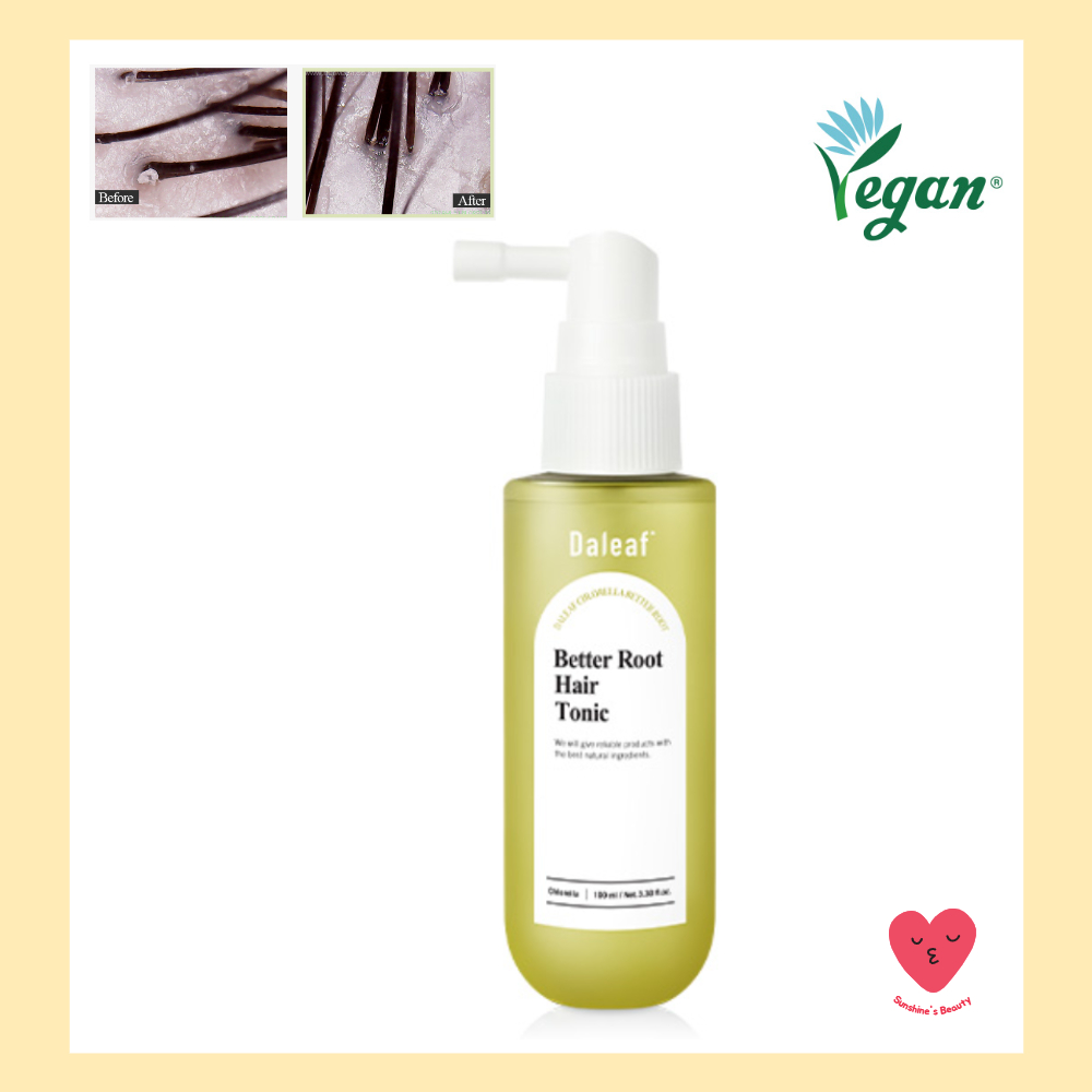 [Daleaf] โทนิคบำรุงรากผม Better Root Hair Tonic 100ml | สูตรวีแกน เย็นสดชื่น ลดผมร่วง