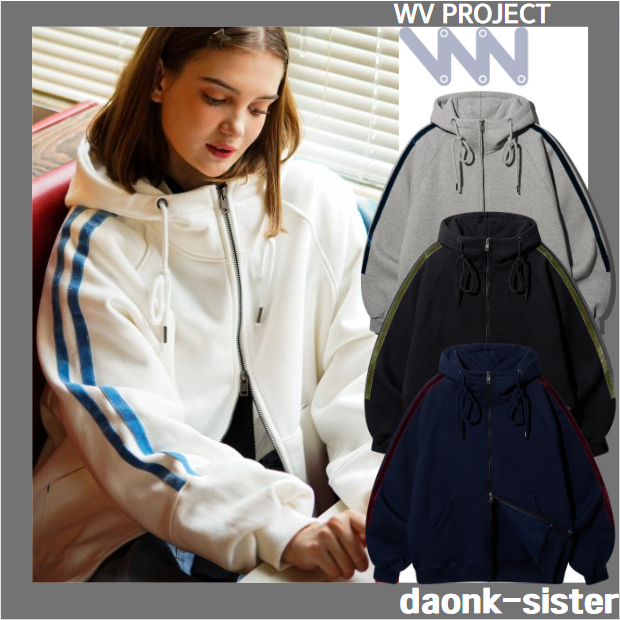[ WV PROJECT ] (UNISEX) Gump Hood Zipup - 4COLOR KOREA ของแท้ 100%
