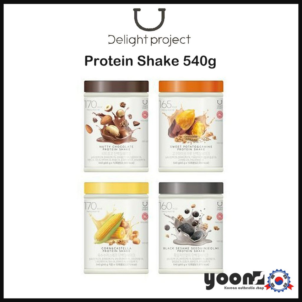 (ใหม่) Delight Project Protein Shake 540g_จากเกาหลี