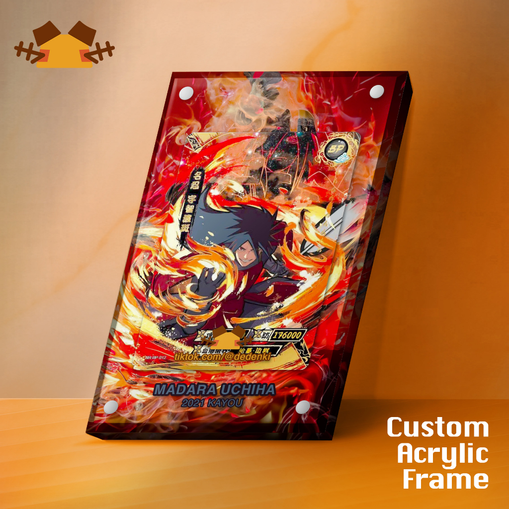 Madara Uchiha BP กรอบอะคริลิคแบบกําหนดเอง
