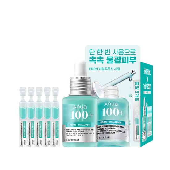 Anua PDRN Hyaluronic Acid Capsule 100 Serum (+1ml*5ea)