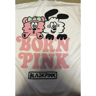 เสื้อยืด ลาย Blackpink Verdy Vick สีขาว