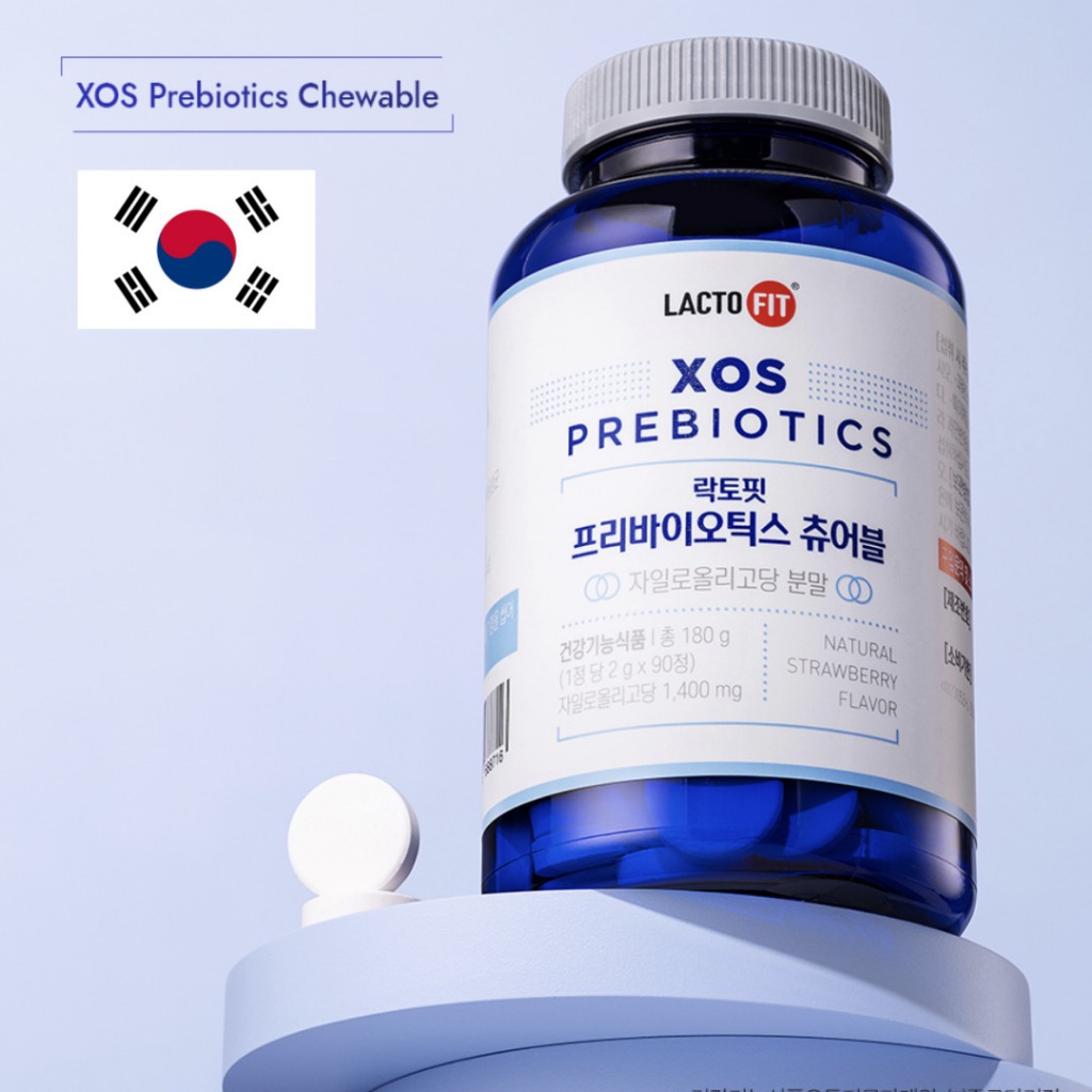 [KOREA] Lacto-fit XOS พรีไบโอติก เคี้ยวได้ 2 กรัม x 90