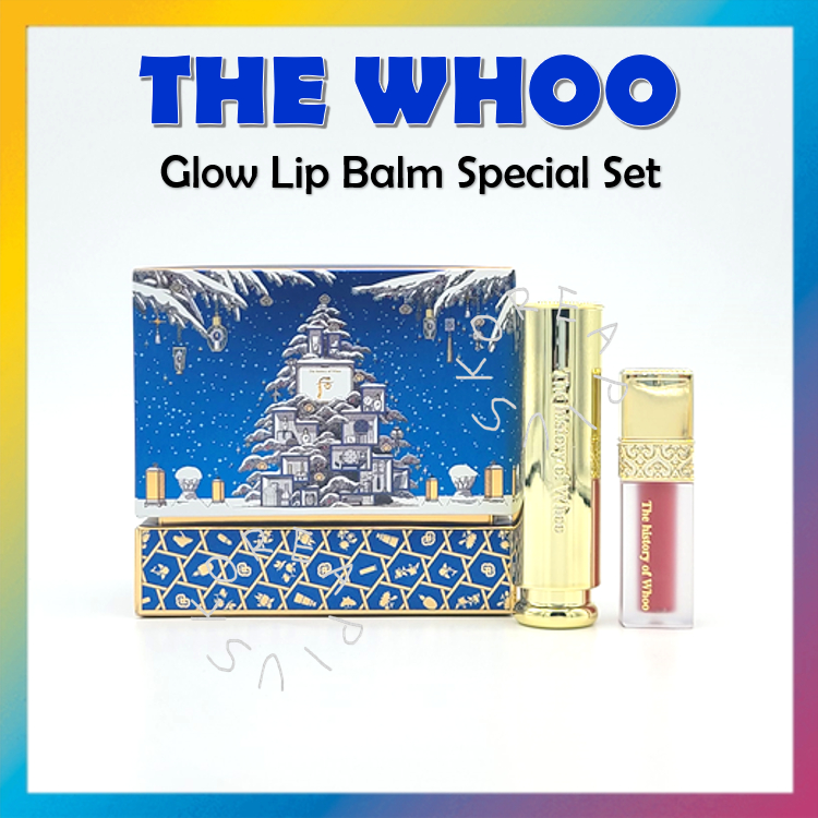 [THE Whoo] Gongjinhyang: Mi Glow Lip Balm Special Set