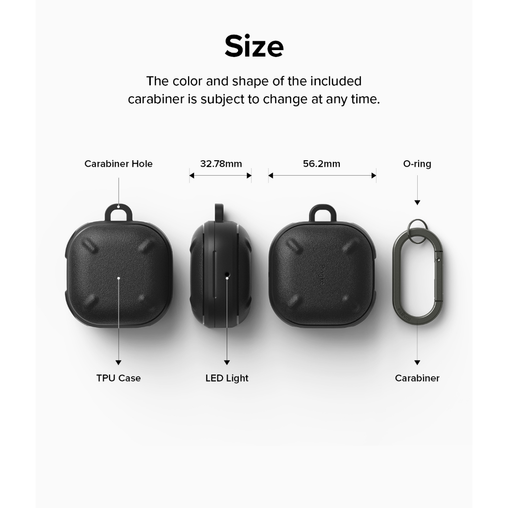 Ringke Onyx เคส กันกระแทก สําหรับ Galaxy Buds FE 2 Pro รูปที่ 8
