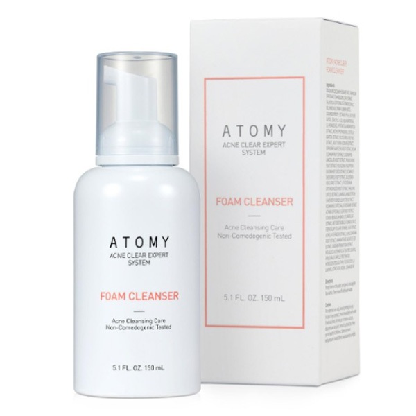 Atomy Acne โฟมล้างหน้า ทําความสะอาดผิวหน้า 150 มล.