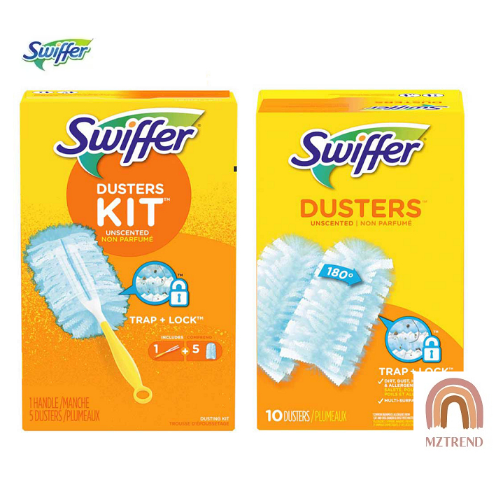 [MZTREND] Swiffer ชุดไม้ปัดฝุ่นแบบใช้แล้วทิ้ง Swiffer Duster 1 ด้ามและรีฟิล