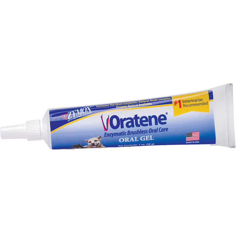 [ZYMOX] Oratene Enzymatic Brushless Oral Gel for Dogs & Cats 1 OZ(28g) / การดูแลช่องปาก / การดูแลทันตกรรม