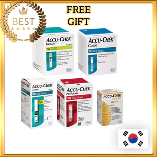 ACCU-CHEK Instant Guide Active Performa Test Strips 50s Softclix Lancets 100s + FREEBIE│ แผ่นตรวจน้ำตาลในเลือด Roche Accu Chek Accuchek Strip Paper แถบทดสอบประสิทธิภาพ กระดาษลอกลาย
