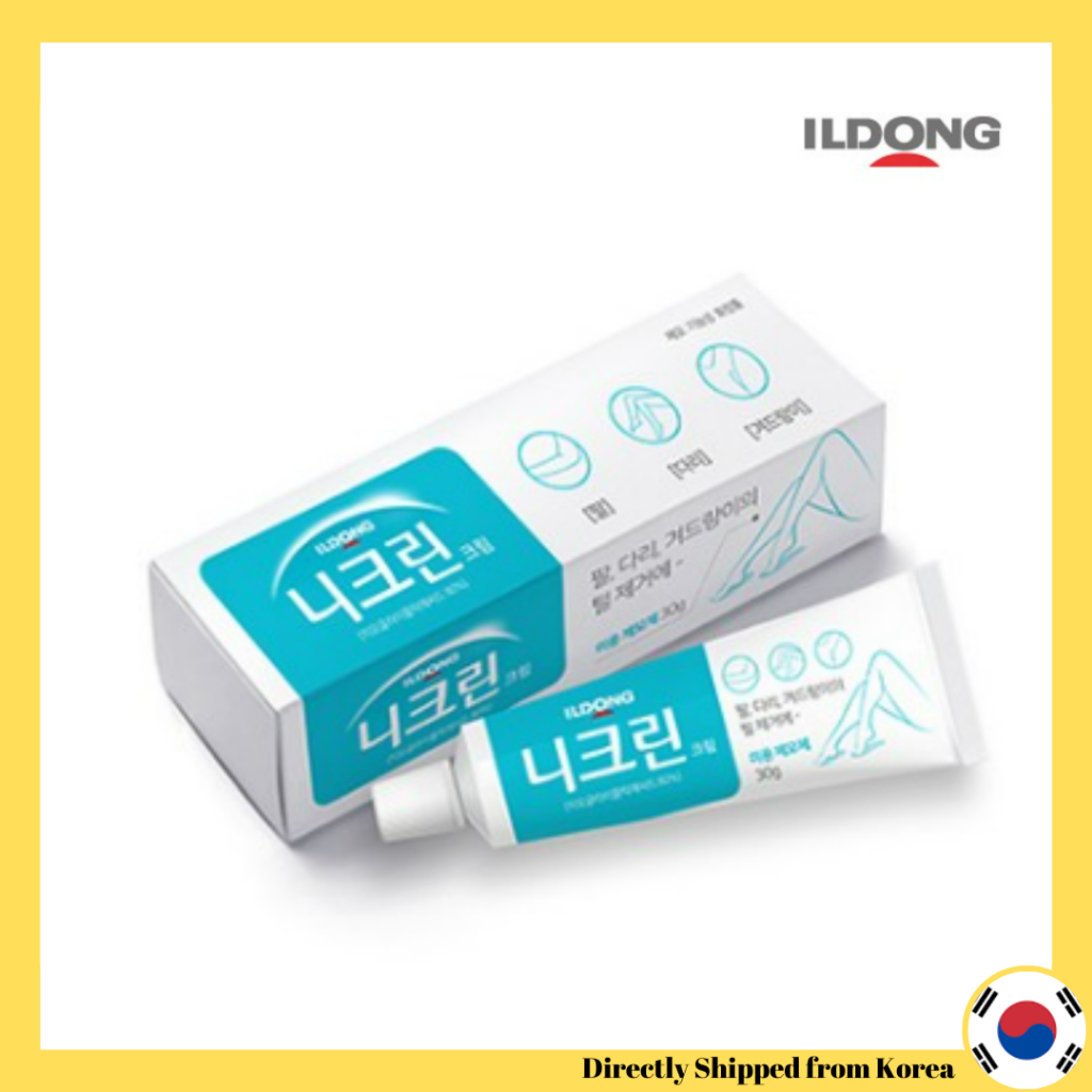 [Ildong] ครีมกําจัดขนที่แขน ขา รักแร้ (ง่าย และรวดเร็ว) 30 กรัม